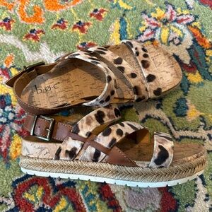 boc Leopard Sandals
